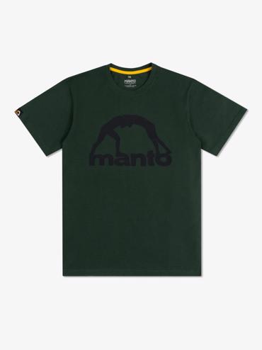 MANTO vibe 25 tshirt-pine green/black